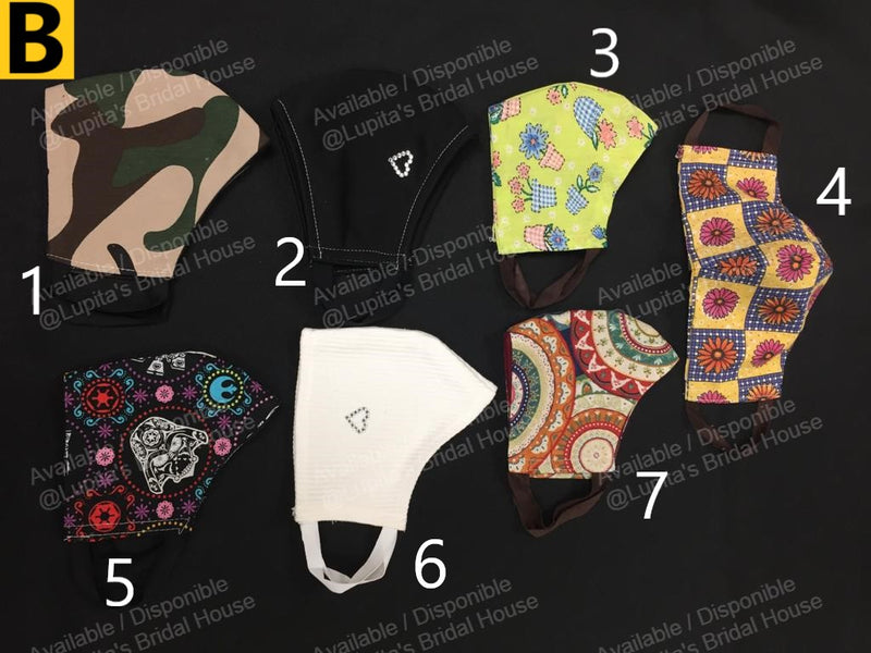 Mascarilla (Moda) / Cubrebocas (A la moda)